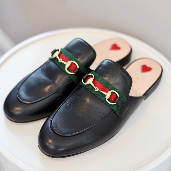 Gucci Women’s Princetown Leather Slipper - Picture 6 of 10